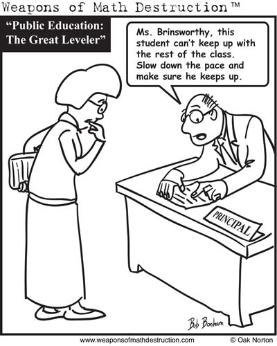 standardized testing cartoon. Another cartoon, from our